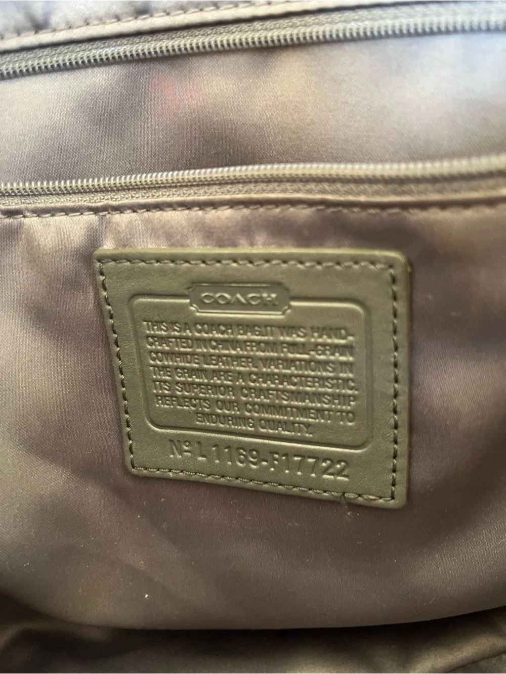 Coach this bag